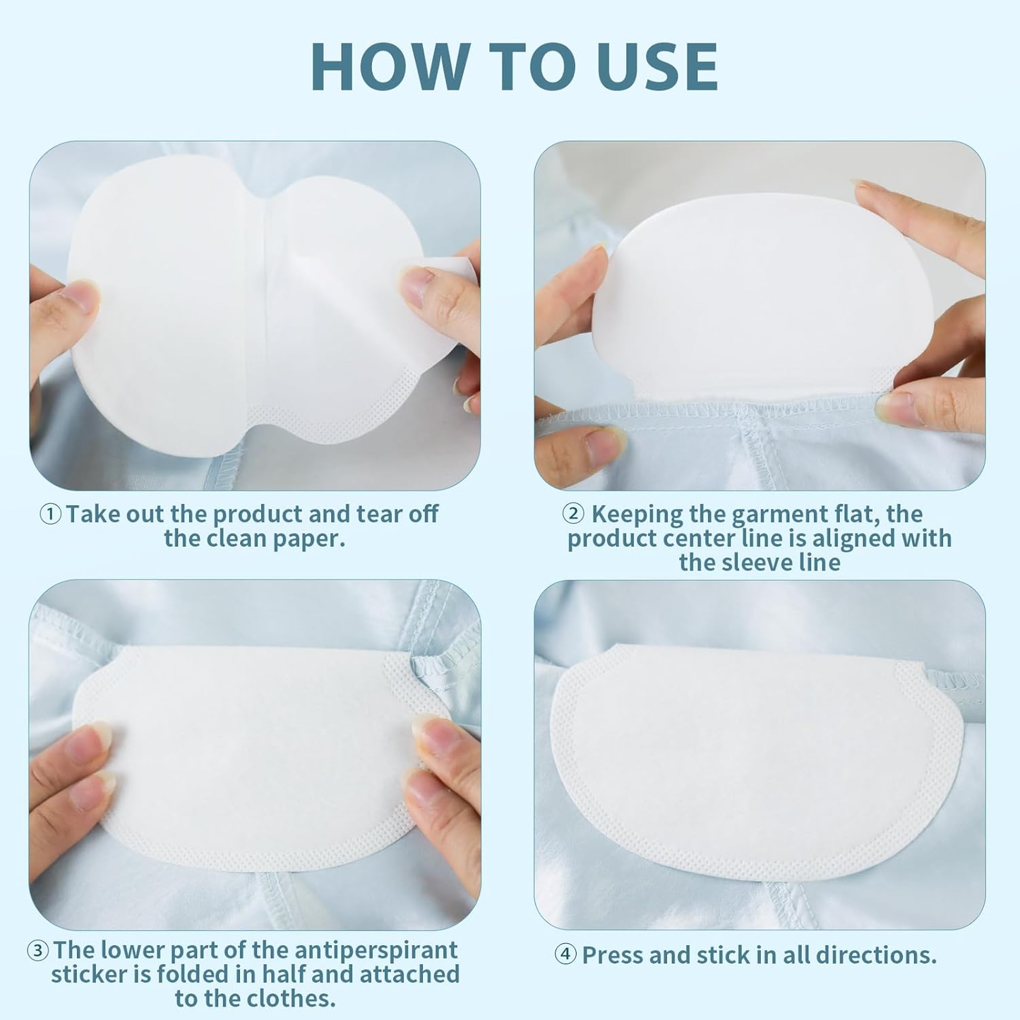 Sweat Pads 50pcs